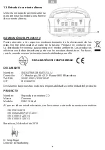 Preview for 8 page of Daewoo International DBU-10 GRAF User Manual