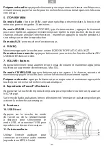 Preview for 21 page of Daewoo International DBU-10 GRAF User Manual