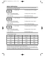 Preview for 10 page of Daewoo AFMW200E Operating Instructions Manual