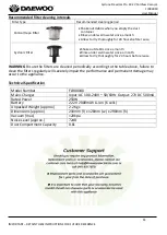 Preview for 11 page of Daewoo Cyclone Freedom Pro User Manual