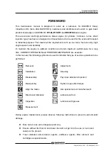 Preview for 2 page of Daewoo D1146 Maintenance Manual