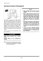 Preview for 58 page of Daewoo D35S-2 Operation & Maintenance Manual