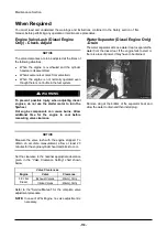 Preview for 120 page of Daewoo D35S-2 Operation & Maintenance Manual