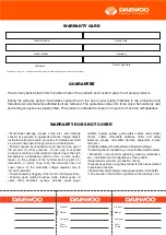 Preview for 17 page of Daewoo DAKPM18-3A User Manual