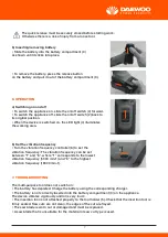 Preview for 8 page of Daewoo DALMT18-1 User Manual