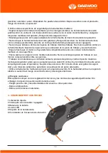 Preview for 14 page of Daewoo DALMT18-1 User Manual