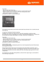 Preview for 14 page of Daewoo DAPD15REG-EB User Manual