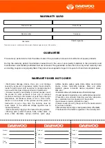 Preview for 19 page of Daewoo DASP600L User Manual