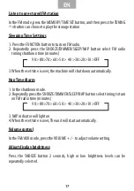 Preview for 17 page of Daewoo DCR-560 User Manual