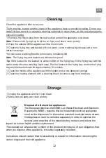 Preview for 12 page of Daewoo DK2FRYER User Manual