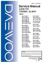 Daewoo DLP-32G1P Service Manual preview