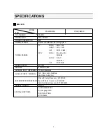 Preview for 3 page of Daewoo DTH-20D5FSN Service Manual