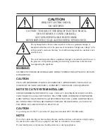 Preview for 2 page of Daewoo DTQ 25G1 Instruction Manual