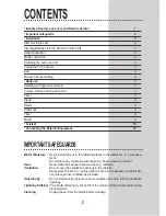 Preview for 3 page of Daewoo DTY-29G1 Instruction Manual