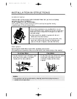 Preview for 4 page of Daewoo DWF-200M Instruction Manual