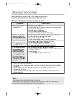 Preview for 15 page of Daewoo DWF-200M Instruction Manual