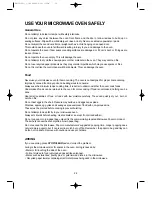 Preview for 25 page of Daewoo EW13F1ST Operation Instructions Manual