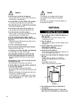 Preview for 4 page of Daewoo FR-024RBE Instruction Manual