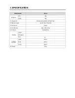 Preview for 3 page of Daewoo FR-061 Service Manual