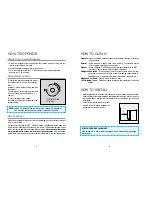 Preview for 2 page of Daewoo FR - 062R Instruction Manual