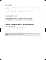 Preview for 18 page of Daewoo KOR-130A0A Operating Instructions Manual