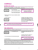 Preview for 10 page of Daewoo KOR-164H Operating Instructions Manual