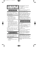 Preview for 6 page of Daewoo KOR-63DB9S Operating Instructions Manual