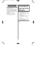 Preview for 9 page of Daewoo KOR-63DB9S Operating Instructions Manual