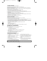 Preview for 17 page of Daewoo KOR-63DB9S Operating Instructions Manual