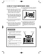 Preview for 18 page of Daewoo KOR-864H Operating Instructions Manual