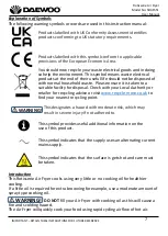 Preview for 7 page of Daewoo SDA1551 User Manual