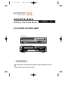 Daewoo SH-3510P Instruction Manual preview