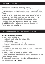 Preview for 4 page of Daewoo WOS301 Quick Installation Manual