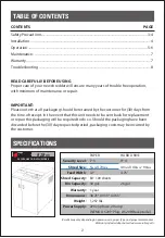 Preview for 2 page of Dahle 828 HD Operating Instructions Manual