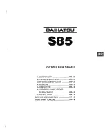 Preview for 183 page of Daihatsu S85 Workshop Manual