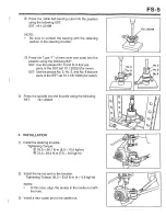 Preview for 193 page of Daihatsu S85 Workshop Manual