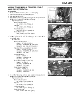 Preview for 39 page of Daihatsu TERIOS J100 Maintenance Manual