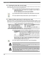 Preview for 20 page of Daihen OTC ALMEGA FD Series Instruction Manual