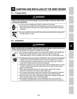 Preview for 13 page of Daihen OTC CM-743-U Owner'S Manual