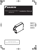 Daikin BRP084C42 Installation Manual preview