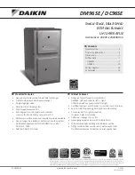 Preview for 1 page of Daikin DM96SE Manual