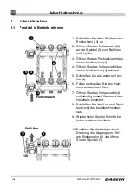 Preview for 34 page of Daikin ECOLLECTRMV Operating Lnstructions