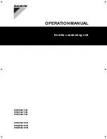 Daikin ERQ100A7V1B Operation Manual preview