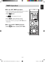 Preview for 21 page of Daikin FTK09AXVJU Operating Manual