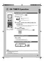 Preview for 21 page of Daikin FVXG25K2V1B Operation Manual