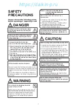 Preview for 5 page of Daikin LX10F11B3 Service Manual