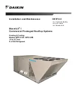 Daikin Maverick I Installation And Maintenance Manual preview