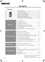 Preview for 2 page of Daikin MCK70ZVM-W Operation Manual