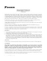 Preview for 51 page of Daikin Navigator WWV Installation, Operation And Maintenance Manual