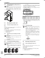 Preview for 18 page of Daikin SERHQ020BAW1 Installer And User Reference Manual